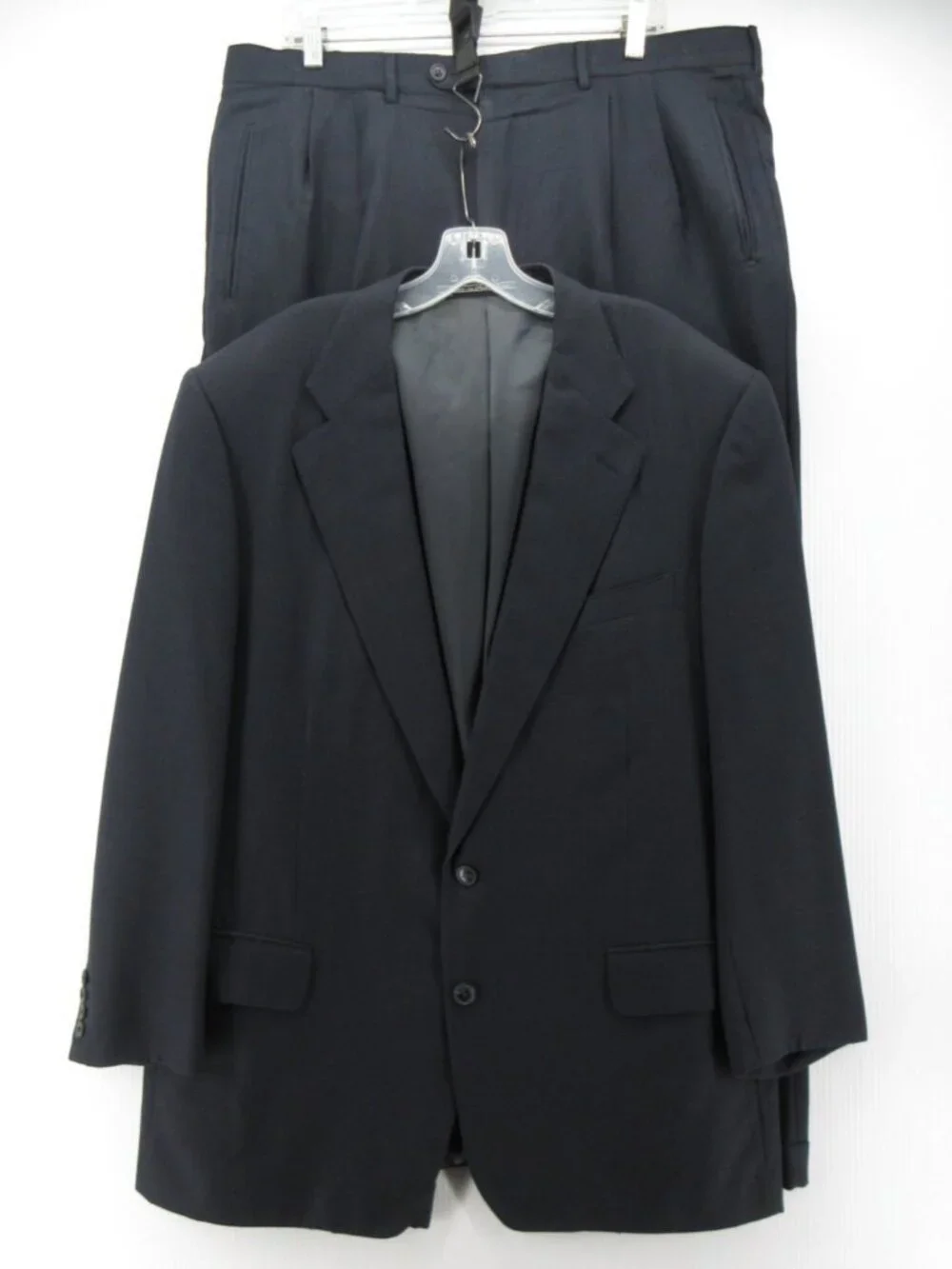 Ermenegildo Zegna Suit 46 Barneys New York Wool 2-Piece Blazer Pants